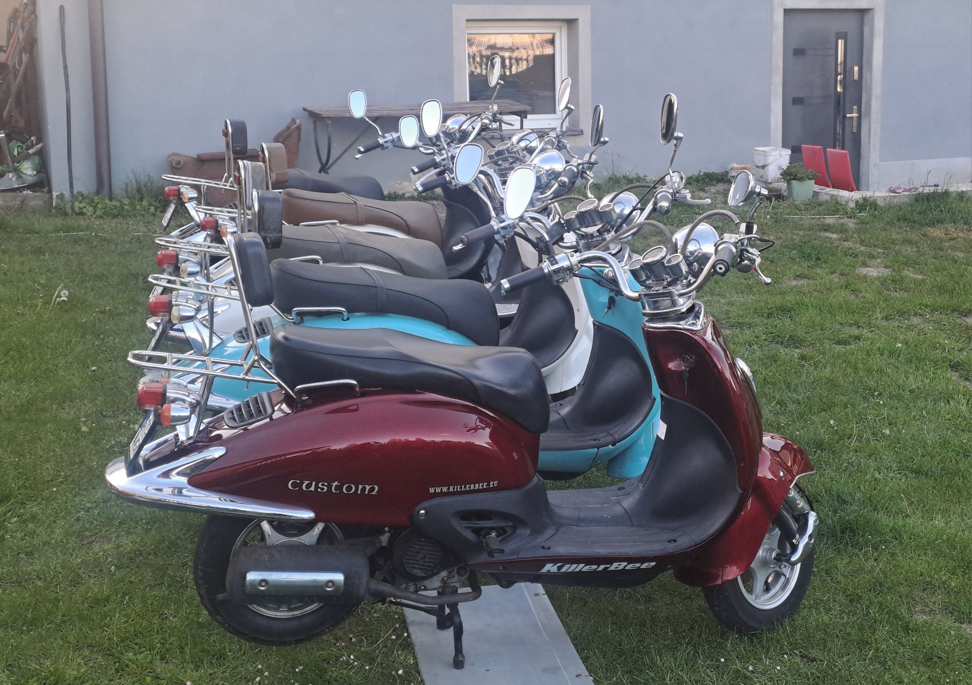 Skuter Retro 4T zarejestrowany