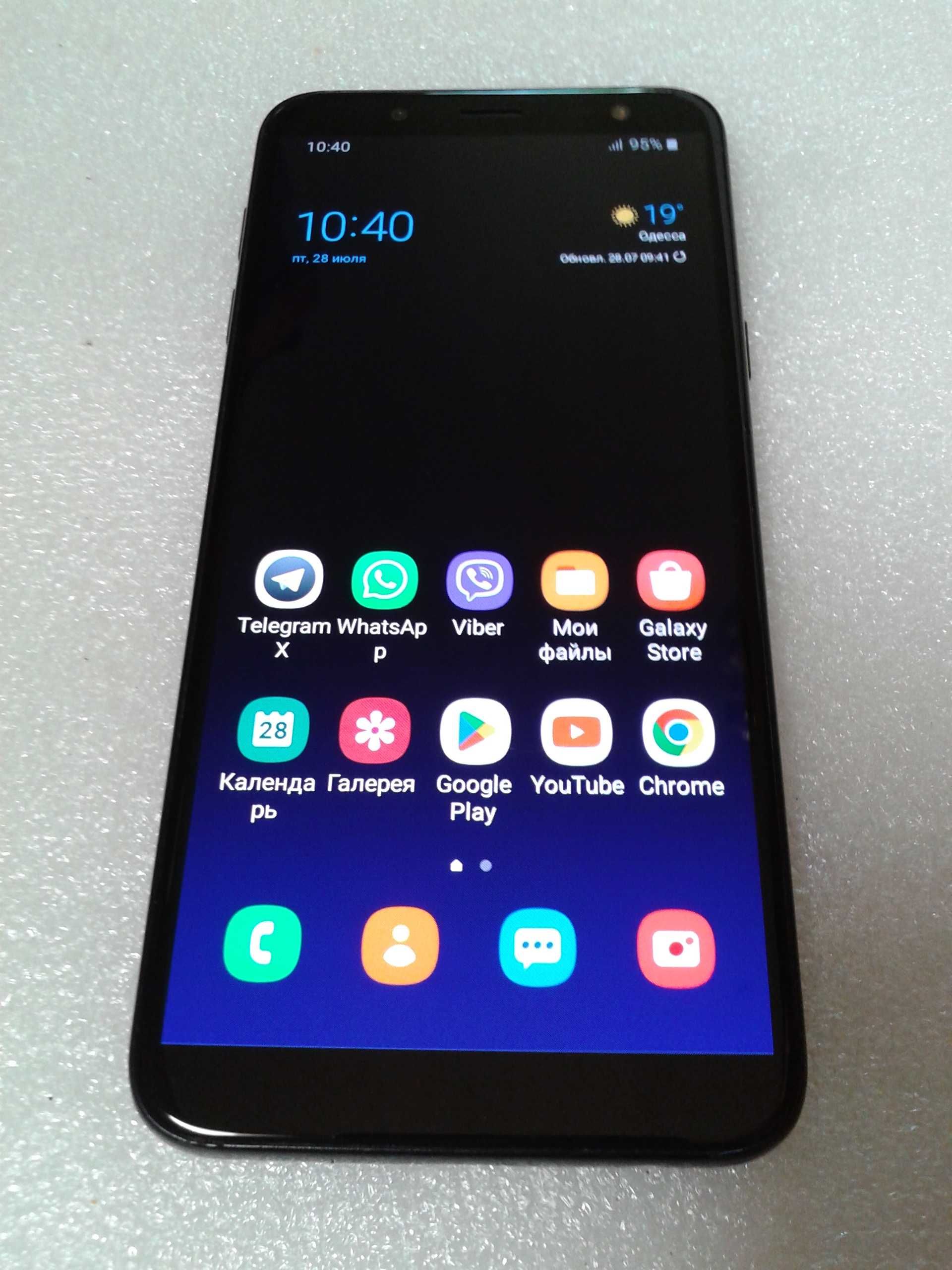 Samsung Galaxy J6 2018 32GB Black  Infinity Display 5.6" Super AMOLED