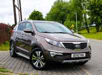 Kia Sportage 2.0B 163Km 1-Wł 4x4 Navi Skóra Panorama Ksenon Kamera 2xKoła !!!