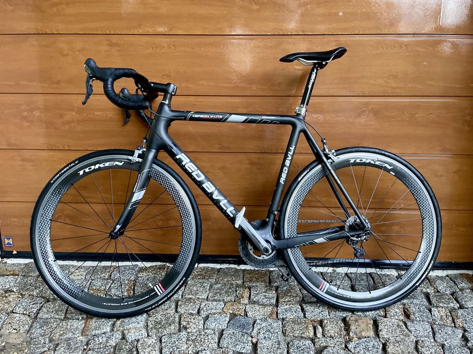 Rower carbon Red Bull (Rose) 58 Ultegra 7,4kg kola stozek 55mm Token