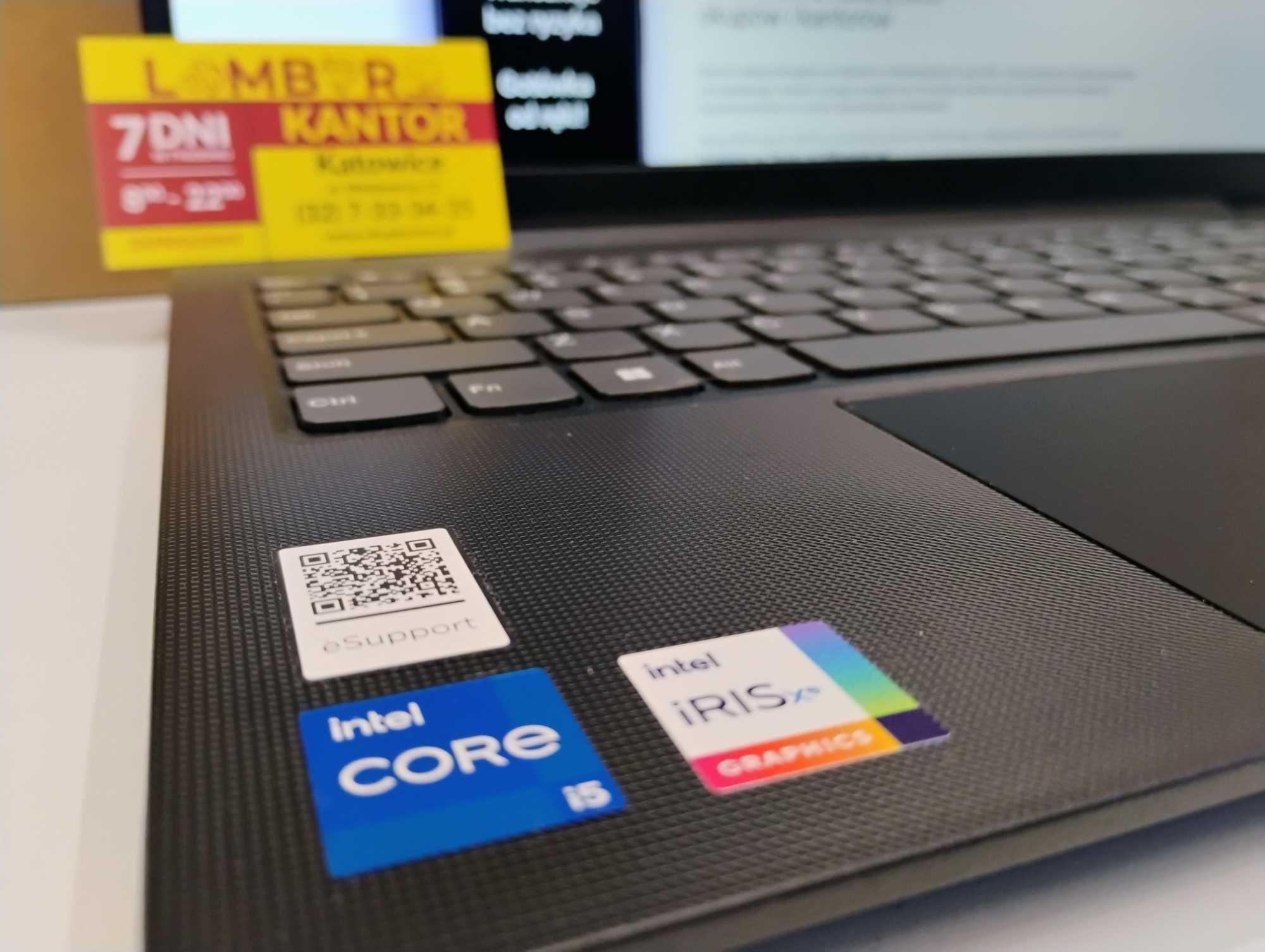 [444/25] Laptop Lenovo V15 G3 +Pudełko (I5-1235U, 16GB RAM, 512GB SSD)