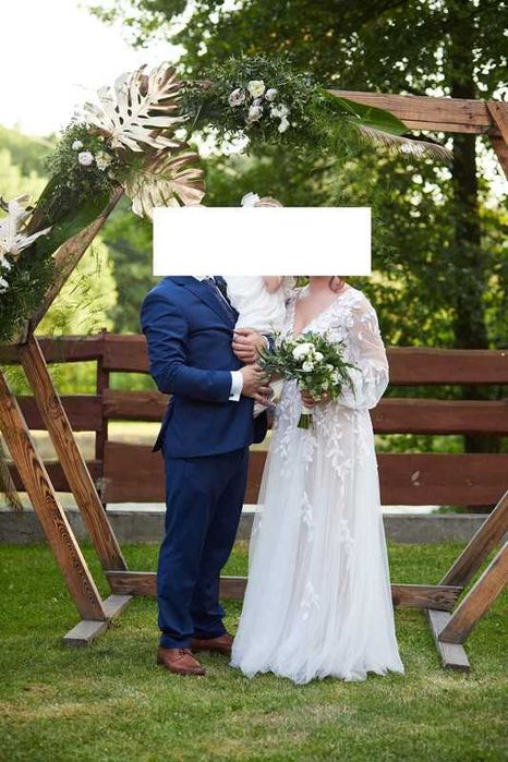 Suknia ślubna essense of Australia model 3145 ! Noszona dwa razy ! S/M