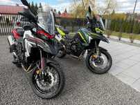 Benelli TRK 702X zestaw 3 kufrów duża szyba , grzane manetki, gmole Otwock