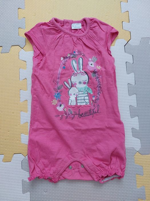 Letni kombinezon dziewczęcy 74