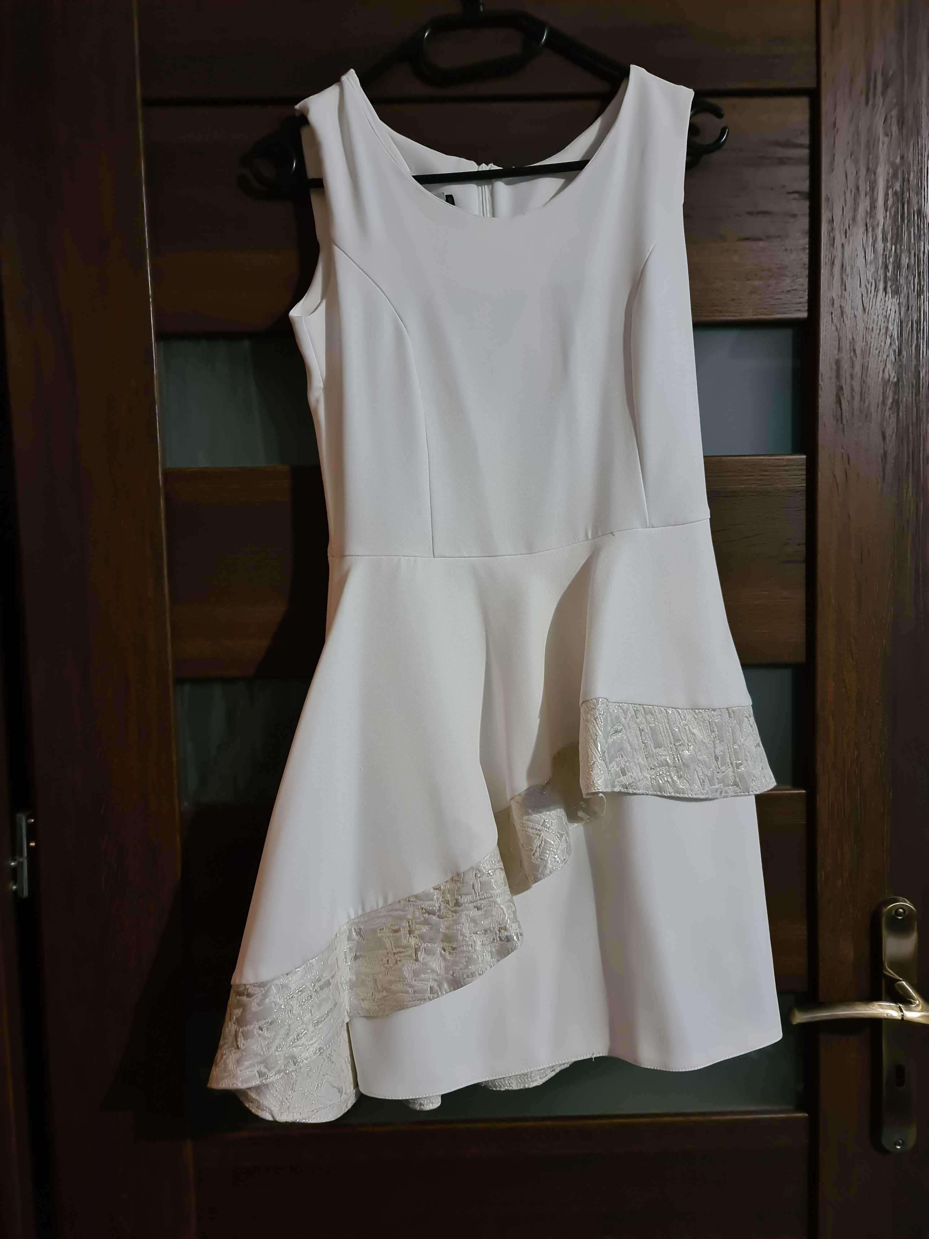 Sukienka biała 36 s