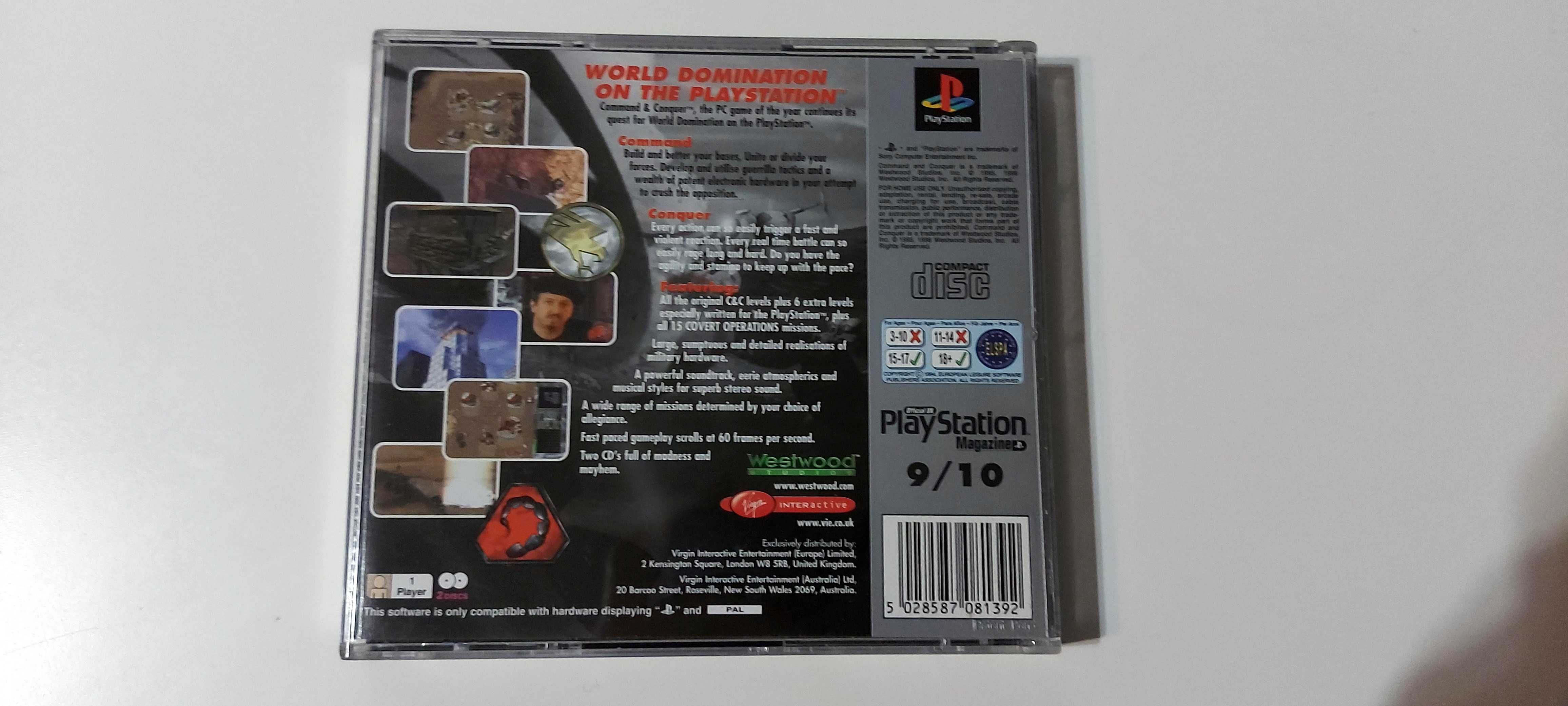Gra Command & Conquer Playstation 1 PS1 Sony PlayStation (PSX)