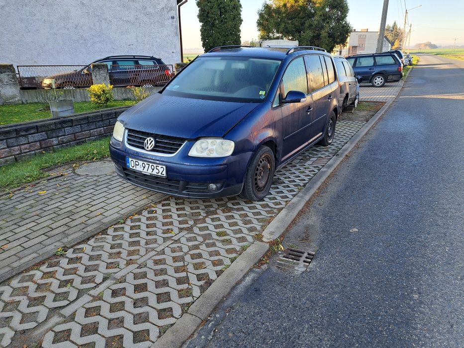 Vw touran 2.0tdi dsg uszkodzony