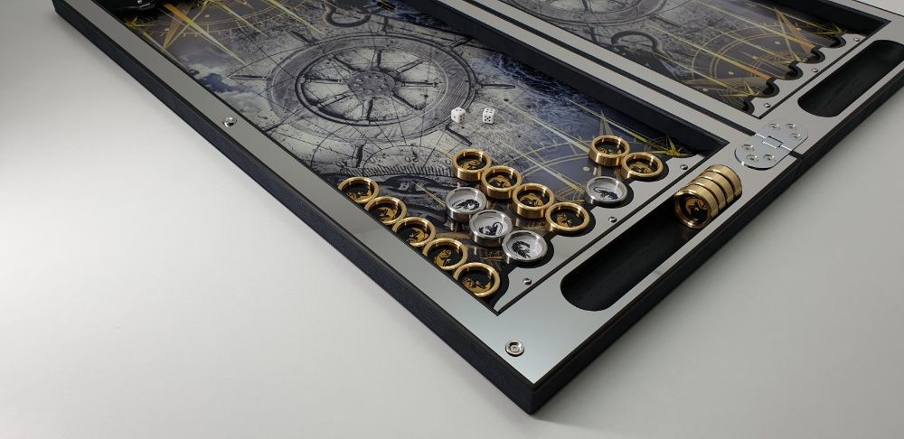 Нарды нового уровня. Хай-тек дизайн под заказ. Подарок мужу. Нарди