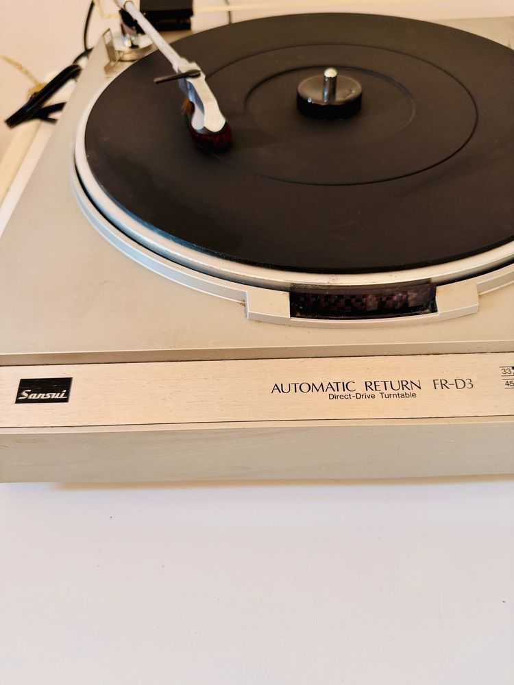 Sansui FR-D3 leitor de discos vinil