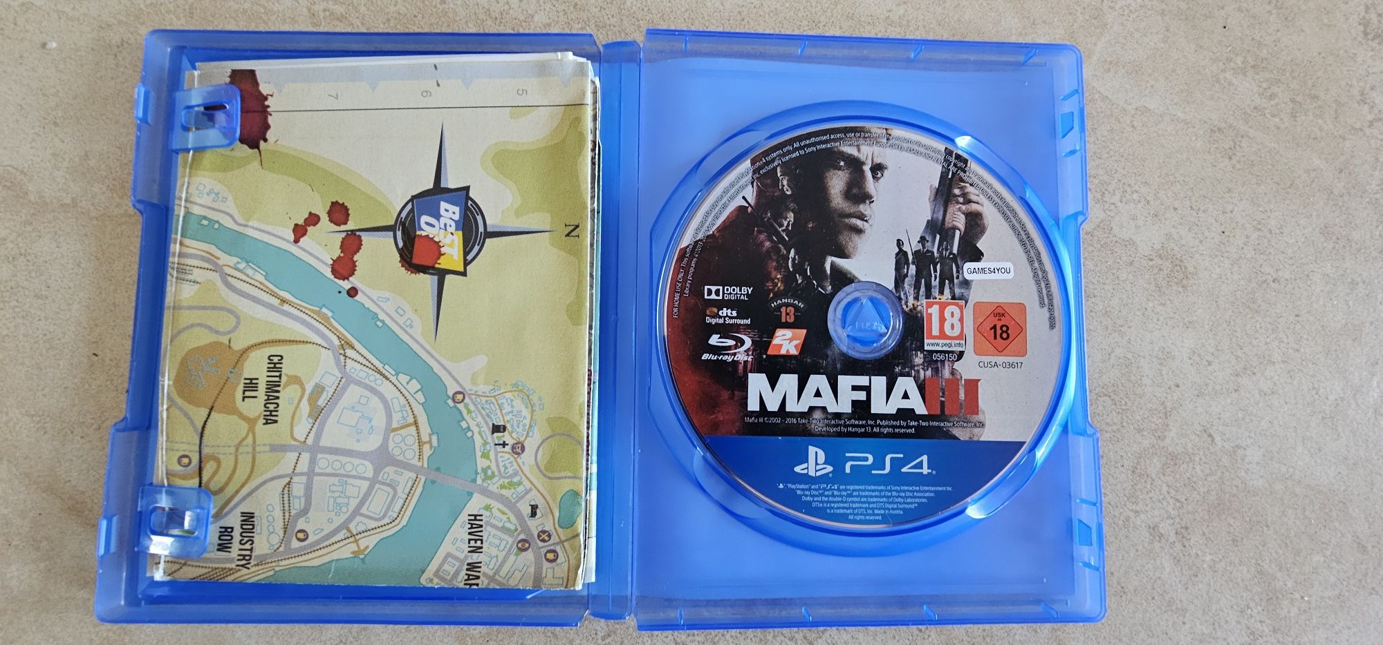 Mafia 3  + dodatki  PS4