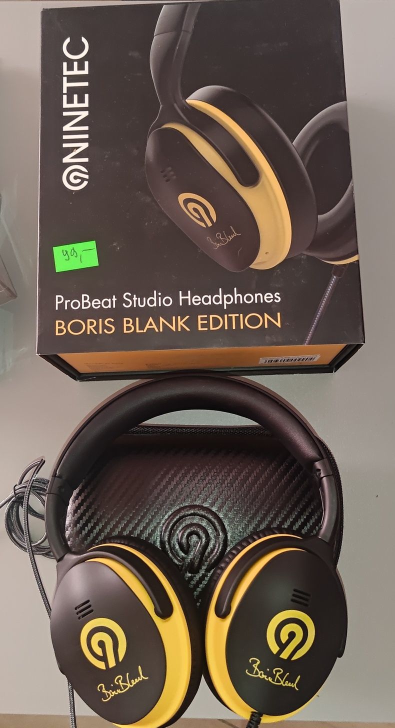 NINETEC ProBeat Boris Blank Edition Słuchawki studyjne przewodowe