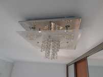 Lampa sufitowa z koralikami