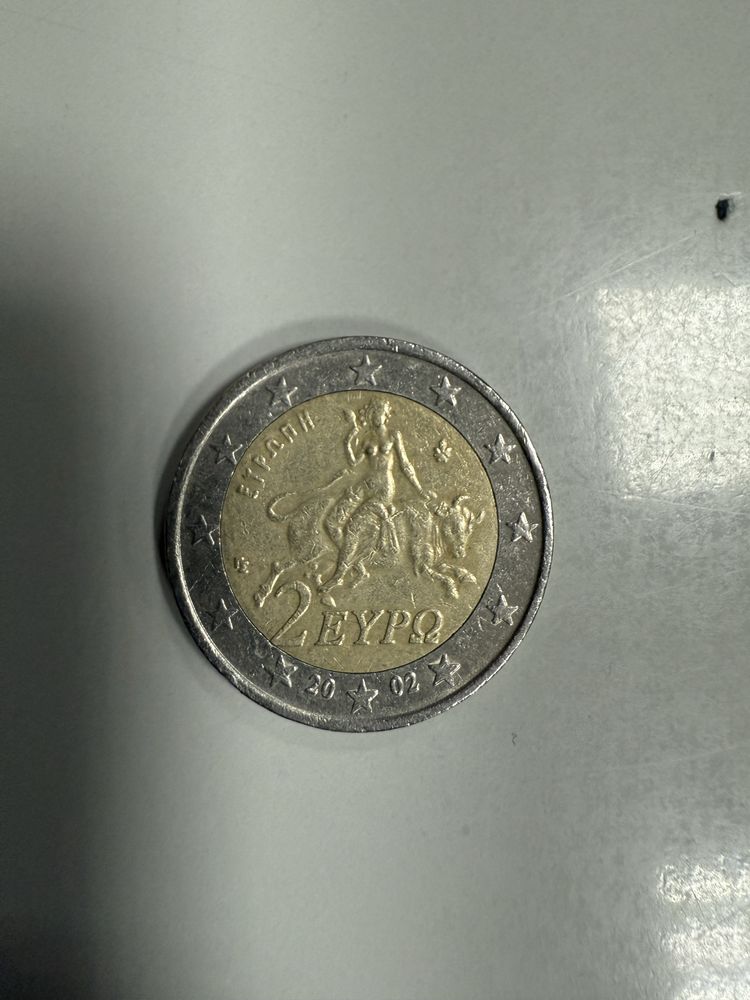 Moeda 2 euros rara