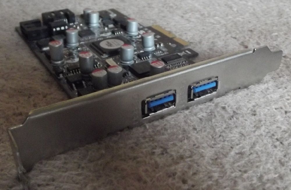 Adapter SATA 3 i USB 3 - dwa w jednym ASUS PCI X4 - PCI X16
