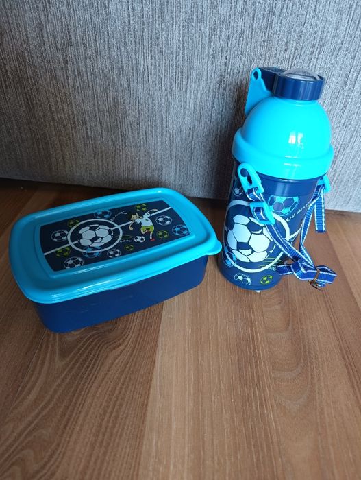 NOWY! Zestaw lunchbox i bidon