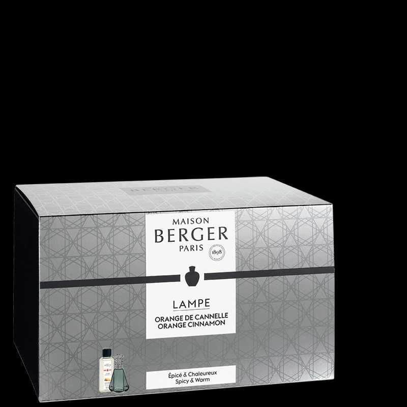 Coffret Lampe Berger Pyramide Vert Antique By Arcoazul Design