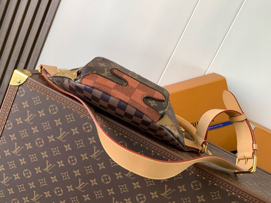 Nerka saszetka torebka louis vuitton skora naturalna