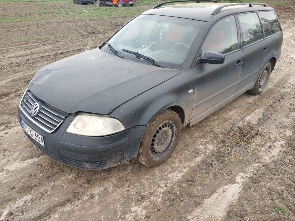 Części vw passat b5 fl kombi 1.9 tdi silnik skrzynia zwrotnica belka