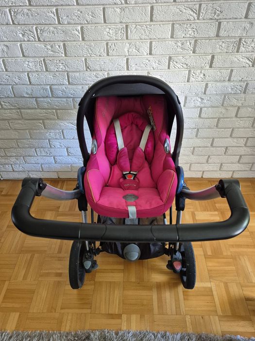 Wózek Maxi Cosi Elea 3w1 gondola, spacerówka, nosidełko, torba, paraso