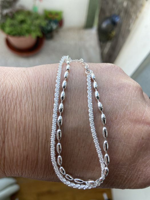 Pulseira nova prata
