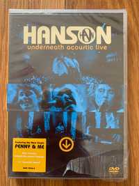 Hanson: Underneath Acoustic Live - dvd - Novo e Selado