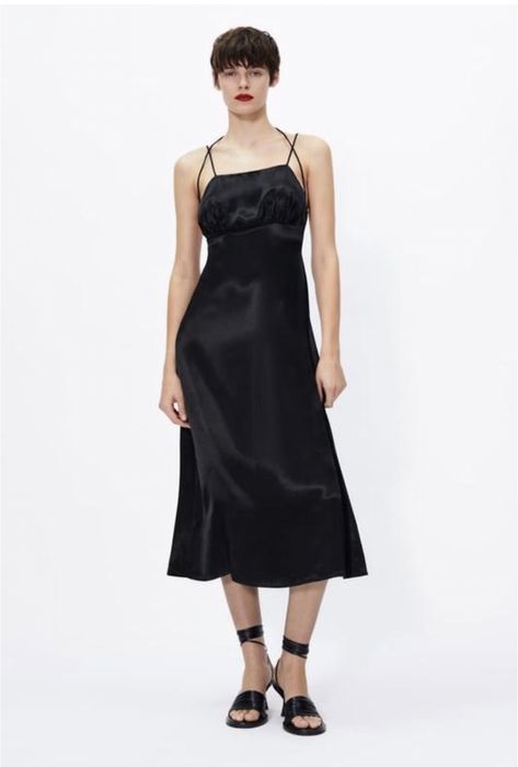 Сукня сатинова Zara