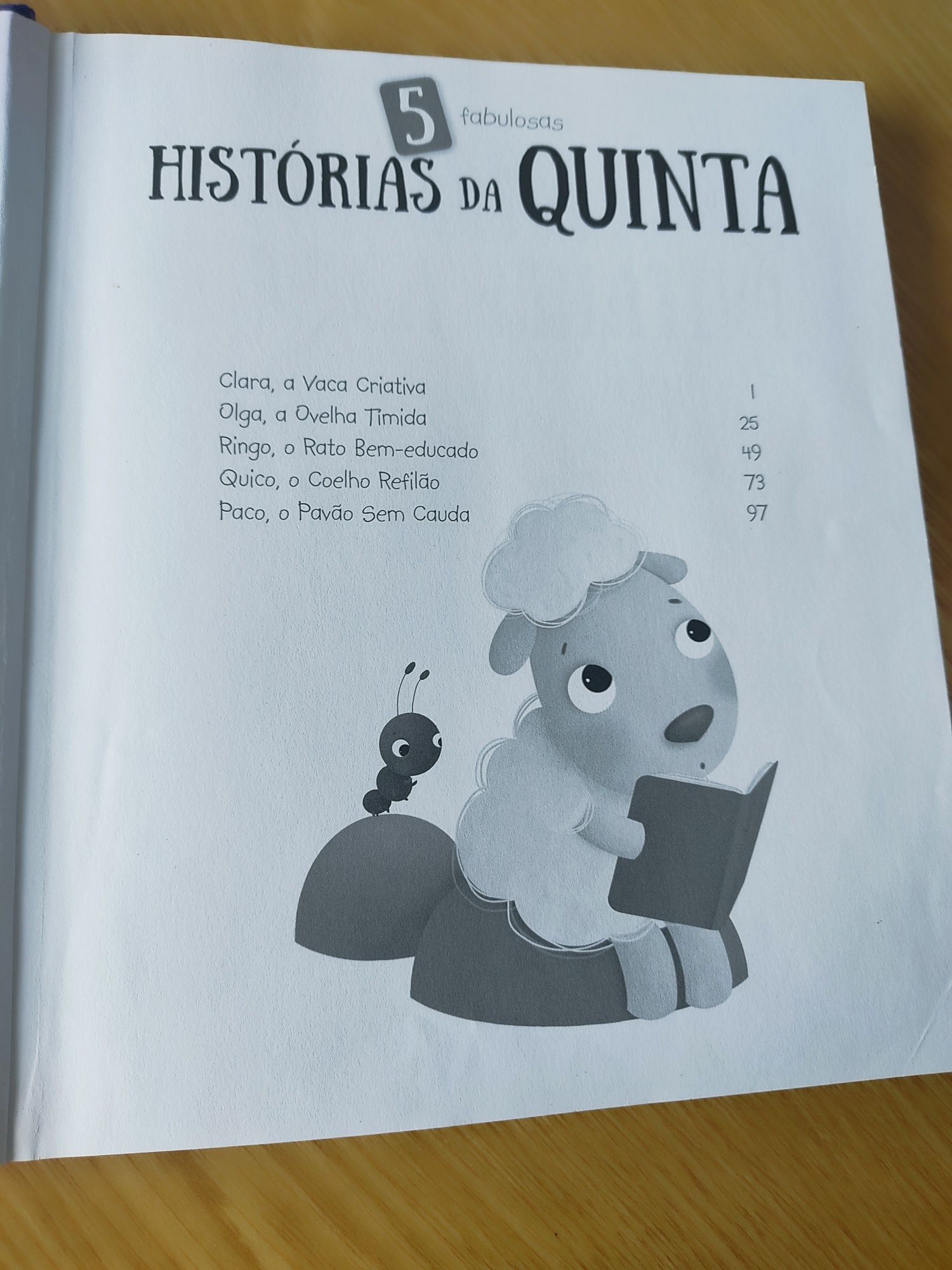 Livro "Histórias da Quinta"