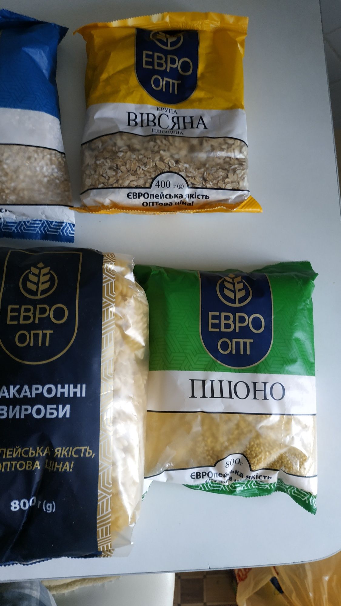 Обмен продукты крупы макароны и др