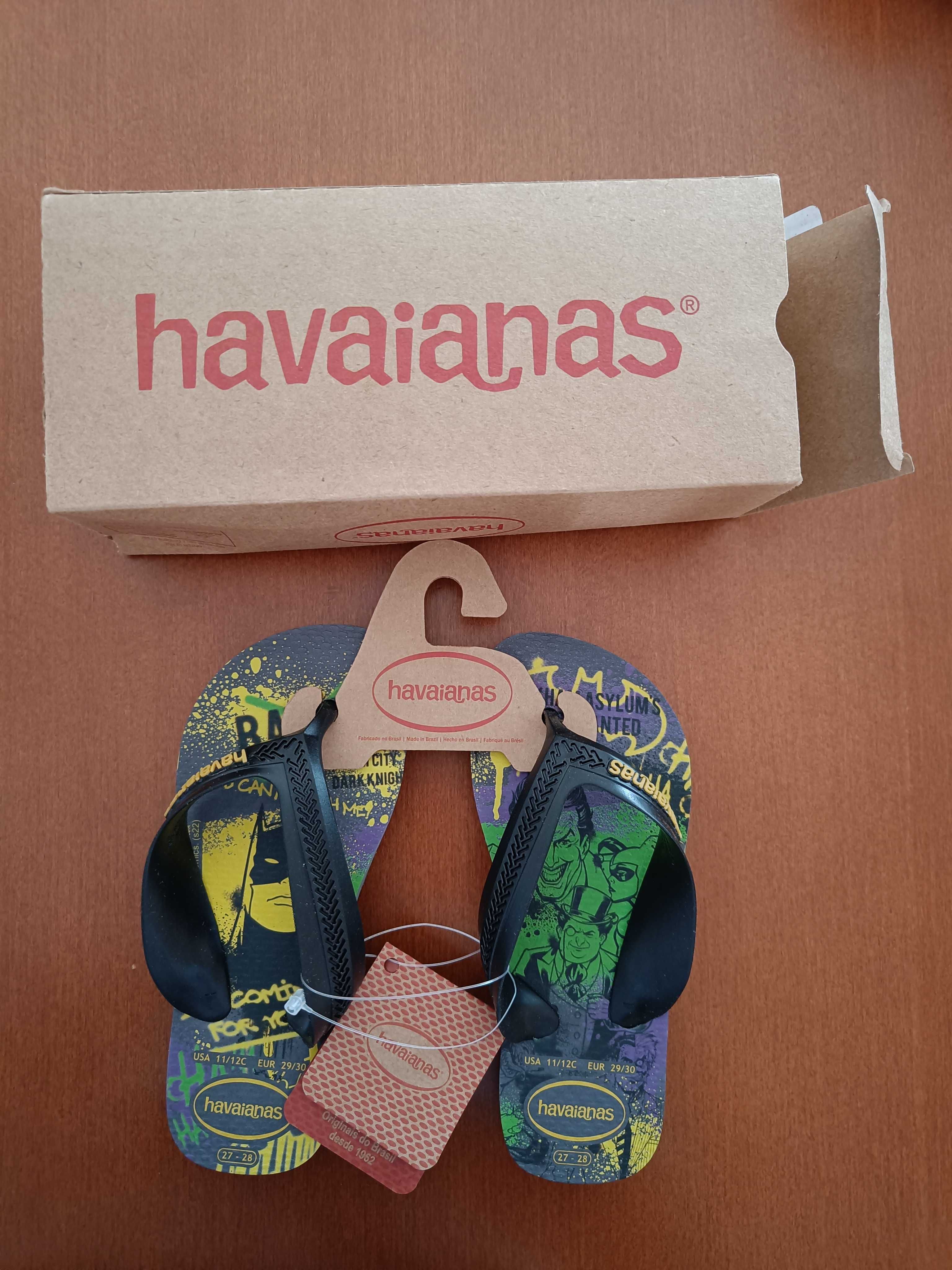 Havaianas Batman - Novas - Criança