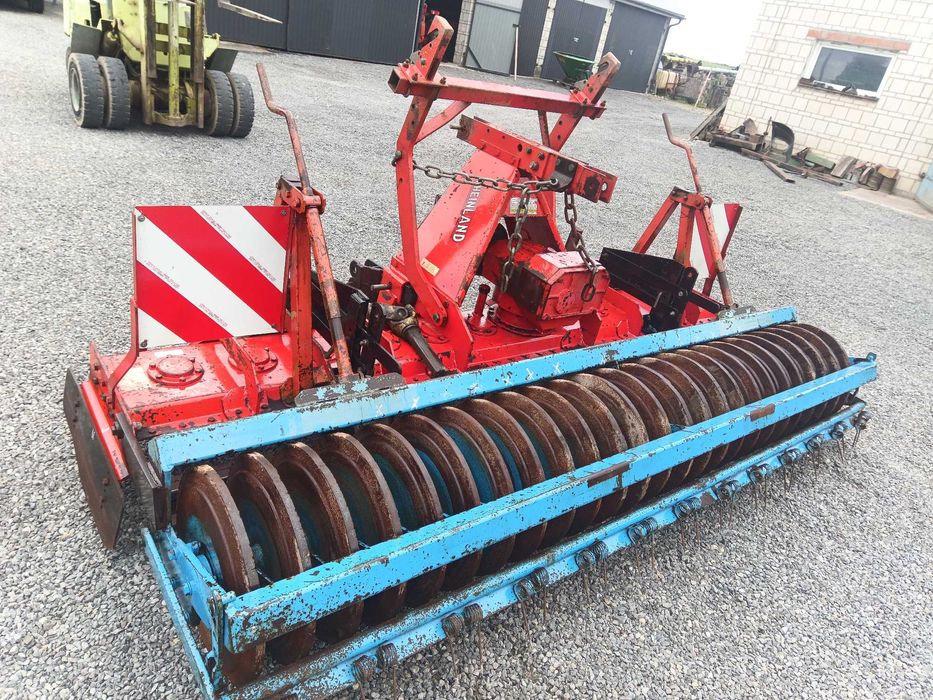 agregat wirnikowy Lely 3m Kuhn brona z włoką i belką