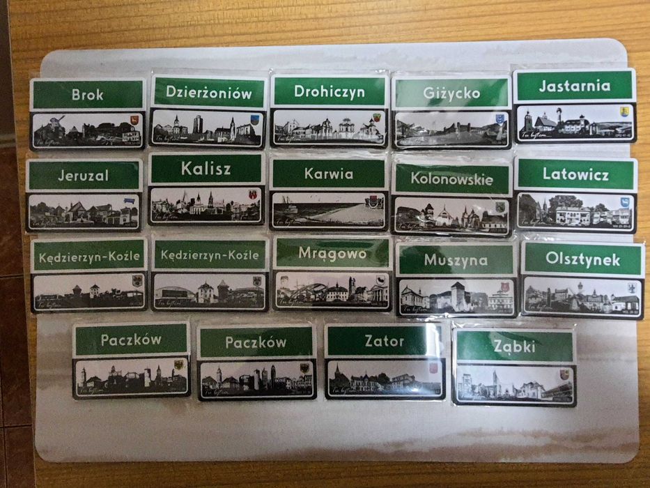 Magnes Turysty różne