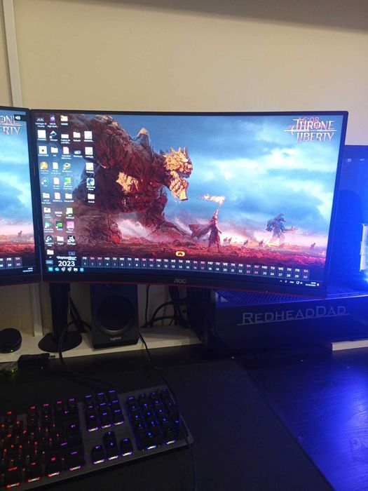 Excelente Computador + monitor curvo