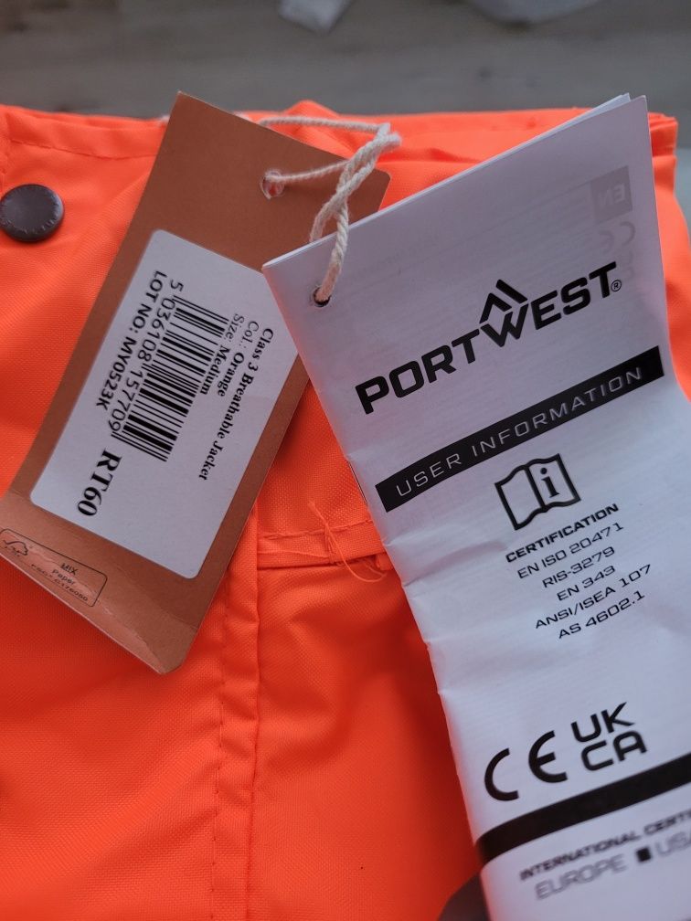 Kurtka robocza  przeciwdeszczowa Portwest