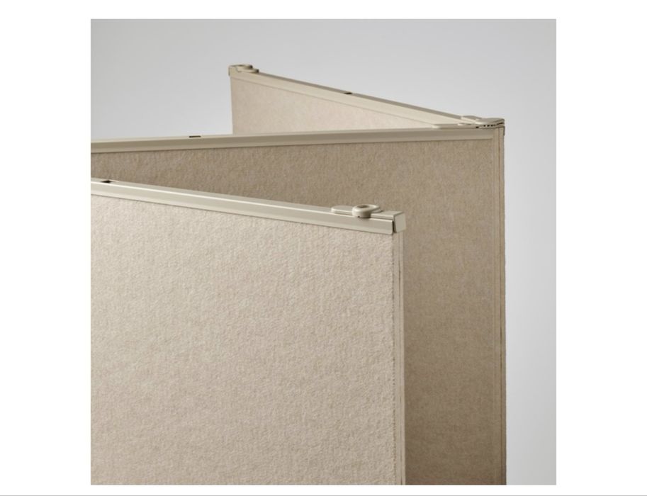 Ширма IKEA VARHAUG бежевий, 242х157 см