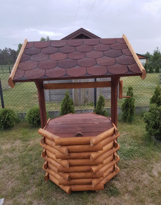 Zabudowa studni, dryny,