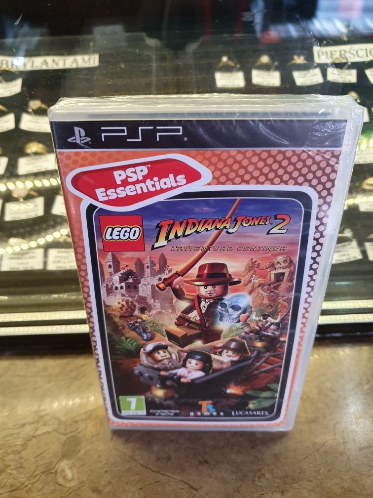 Gra gry psp portable sony Lego Indiana Jones 2 Nowa folia