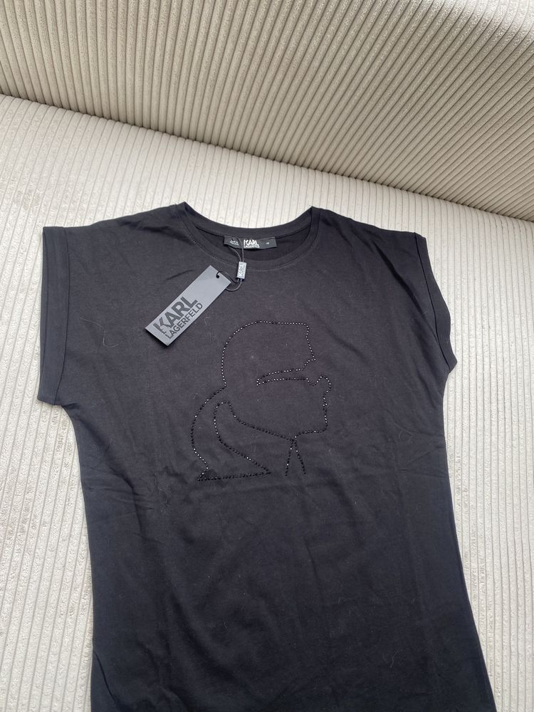 Karl Lagerfeld Bluzka Tshirt XS nowa z metką