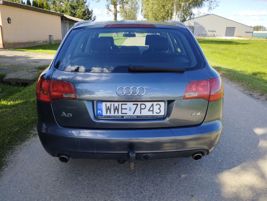 Audi A6 C6 2.4 benzyna LPG 2005r Skóry Manual