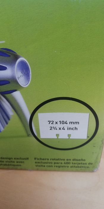 Wizytownik obrotowy Durable VISIFIX 400 szt.