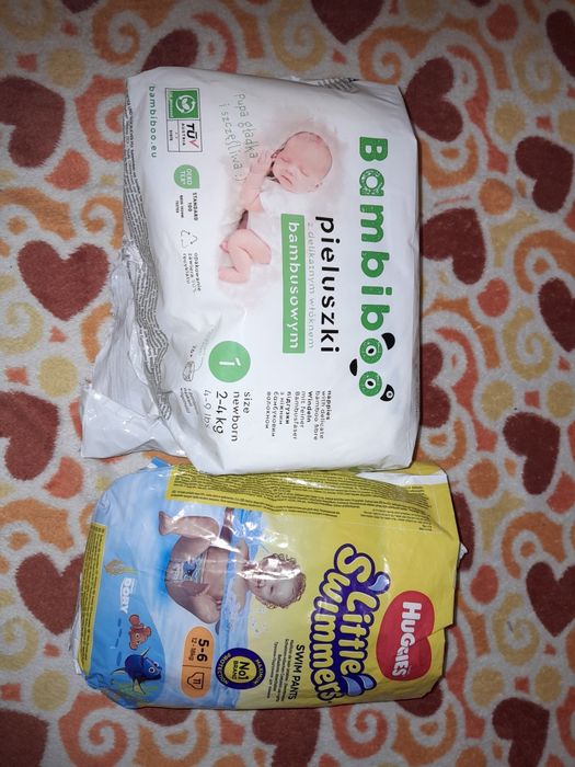 Pampersy 1 i majteczki do wody za grosze jak za darmo
