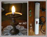 Lampka M3 biuro warsztat kinkiet