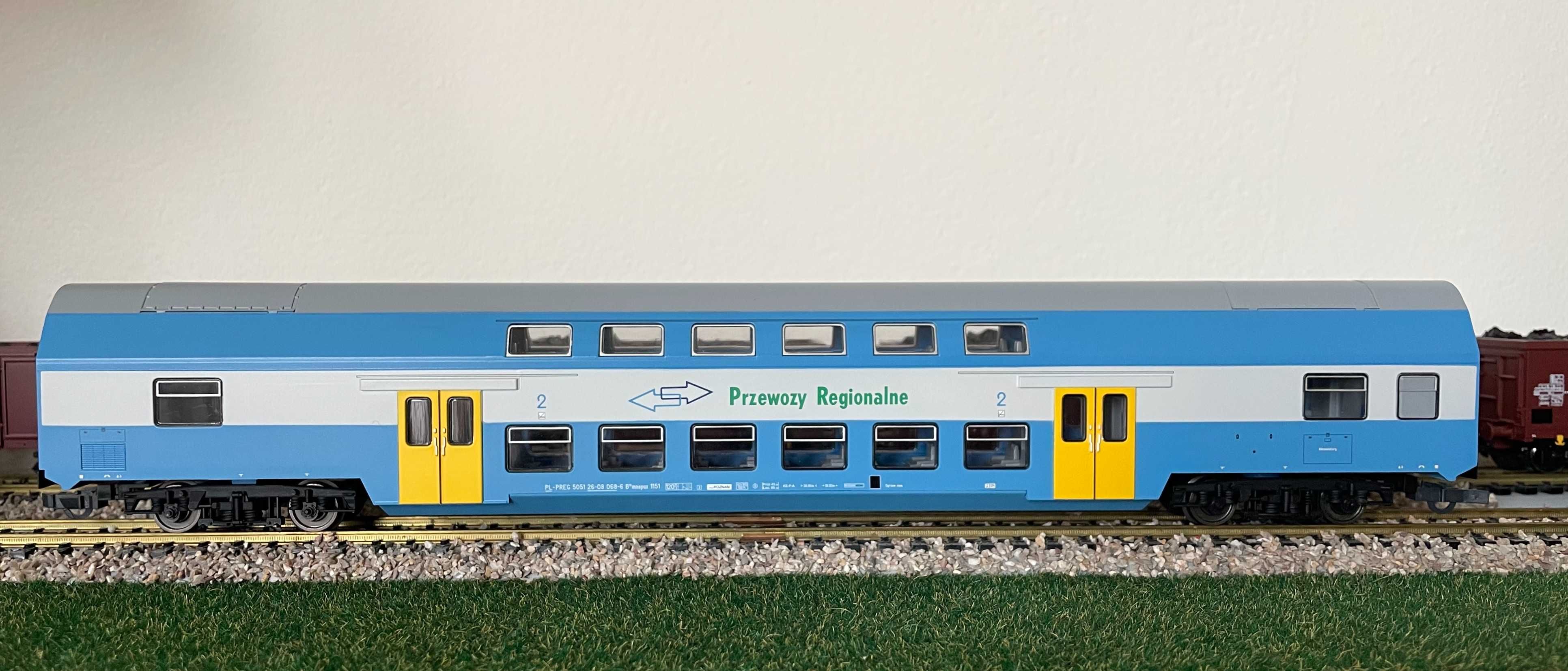 PIKO 97035 EXPERT wagon piętrowy Przewozy Regionalne stan IDEALNY