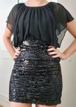 Vestido lantejoulas