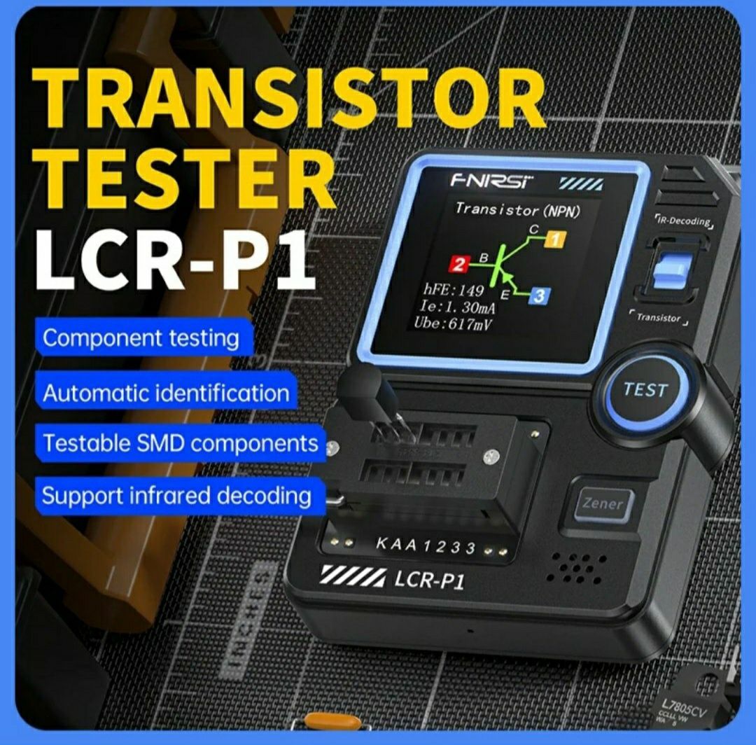 Тестер  транзисторів  FNIRCI  LCR-P1