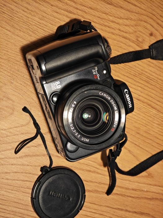 Aparat cyfrowy kompakt canon powershot s5 is