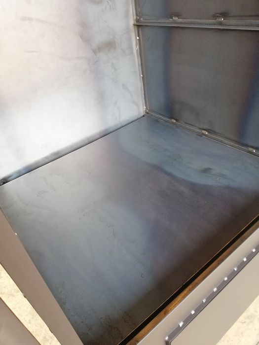 Wędzarnia Przemysłowa Mobilna Grill Masarnicza Wędzok Blacha 4 mm