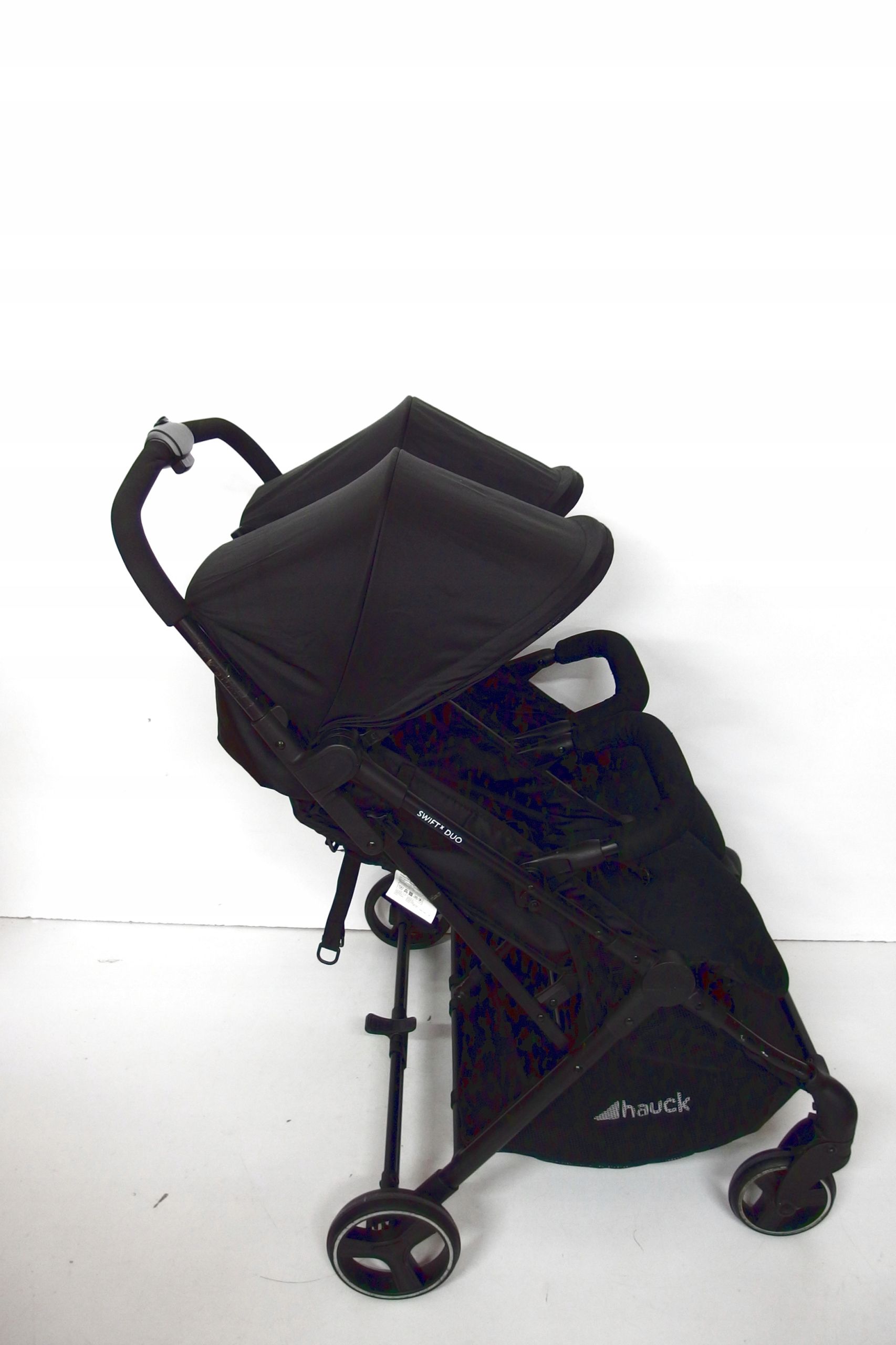 hauck swift x duo wózek spacerowy bliźniaczy black