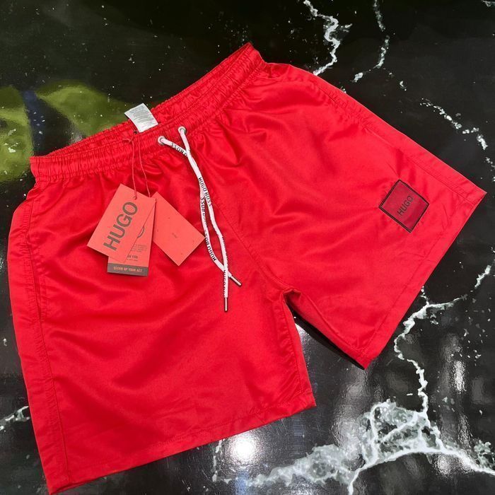 Шорты плавательные Hugo Boss пляжные для бассейна оригинал красные