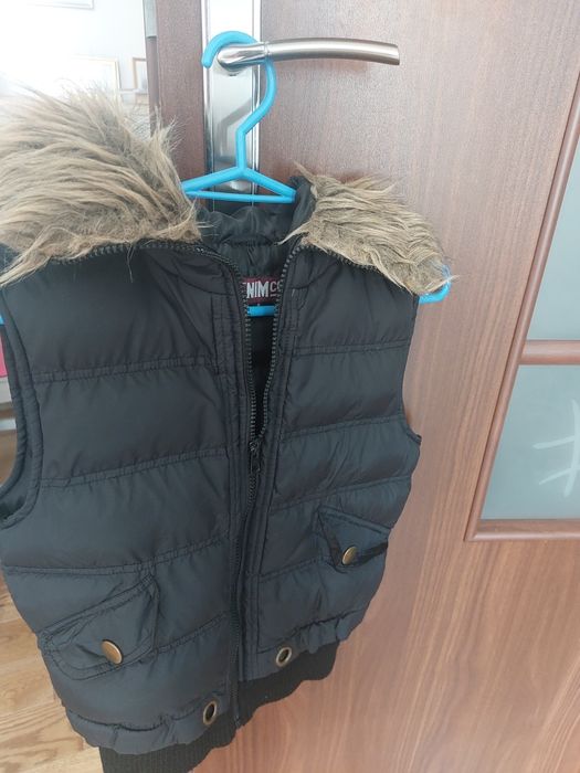 Kamizelka ciepła z kapturem DenimCo Primark rozmiar S