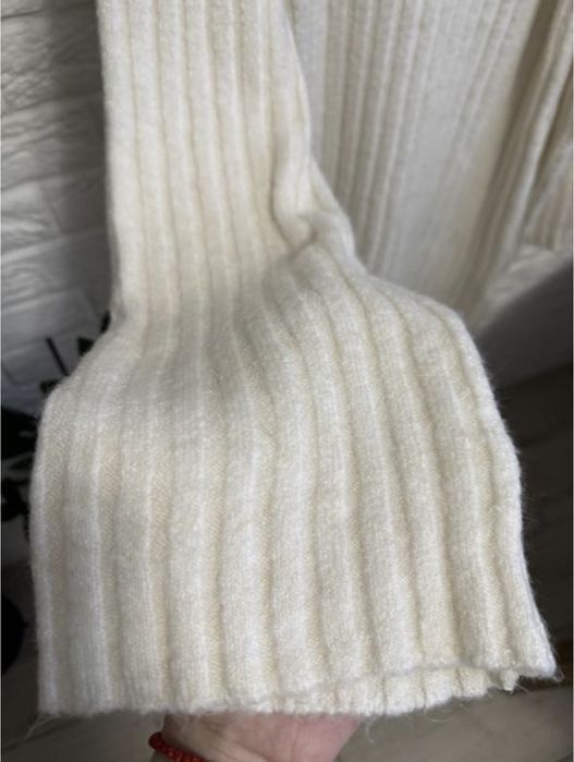 Плаття біле тепле h&m , s, M